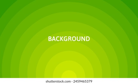 Green abstract background with gradient rounds. Blended overlay pattern