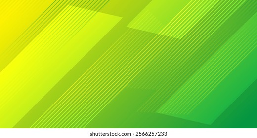 Green Abstract Background with line and diagonal shape. Vector Illustration