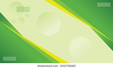 Un fondo abstracto verde moderno