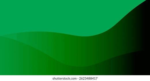 green abstract background modern vector illustration