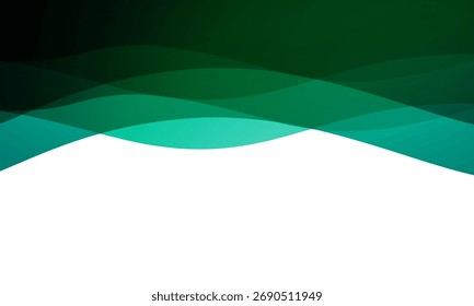 green abstract background modern vector illustration