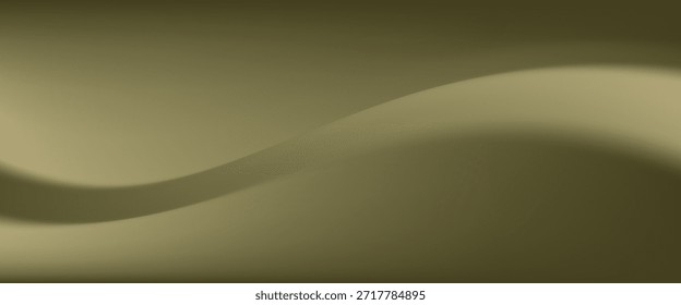 Green abstract background. Noise grain particle. Color gradient Shimmer glitter light. Diagonal wavy line. Design.