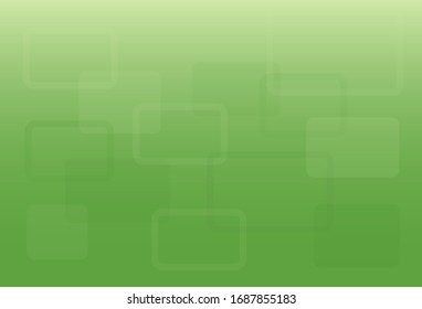 Fondo abstracto verde sobre el tema de la ecología. Plantilla para el texto. Ilustración vectorial.