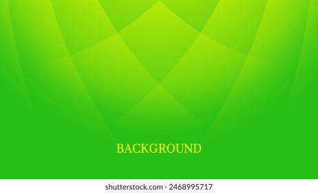 Green abstract background with overlay texture and gradient shades, rays of light