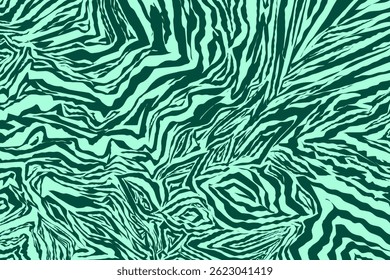 fundo abstrato verde com padrão de zebra sem costura
