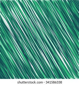Green abstract background shading. Color ink sloppy hatching schedule