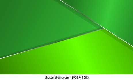 fondo abstracto verde con banda de plata