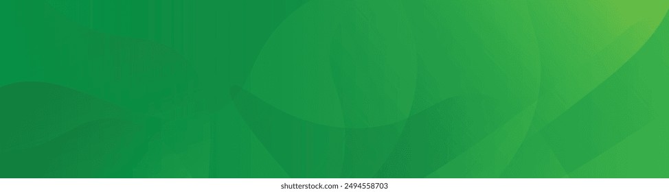 Fondo abstracto verde con Formas onduladas suaves, fondo mínimo verde con Formas curvas, Vector, ilustración