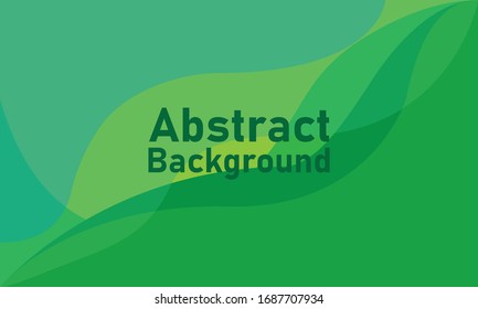 green abstract background with space for text. vector design