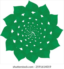 Green Abstract Background Stock Illustrations