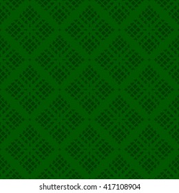Green abstract background, striped textured geometric seamless pattern