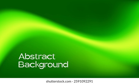 green abstract background, suitable for computer wallpaper, tv and others