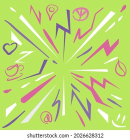 green abstract background suitable for social media element