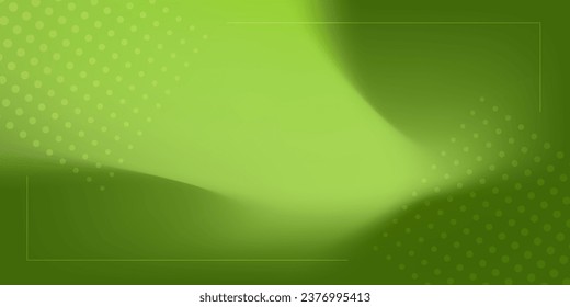 green abstract background template for design