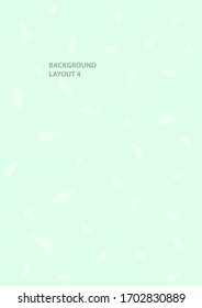 Green Abstract Background Template
Simple leaf green abstract background layout