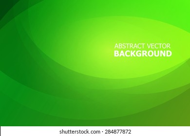 Green abstract background, vector art and illustration.