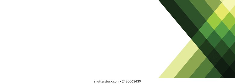 Green abstract background vector design, with color gradation, suitable for banner, flyer, media promotion, advertising, billboard, etc.