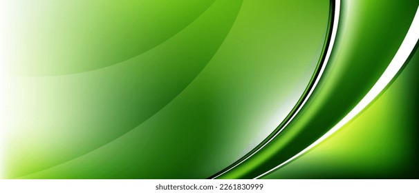 Green abstract background. Vector illustration eps10