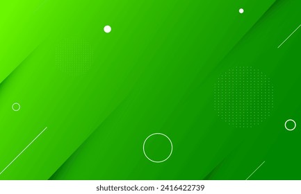 Green abstract background. Vector illustration Vektor Stok