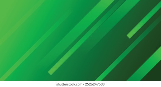 Green abstract background. Vector illustration