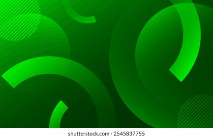 Fundo abstrato verde. Ilustração vetorial