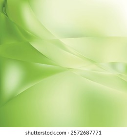 Green Abstract Background Vector Illustration