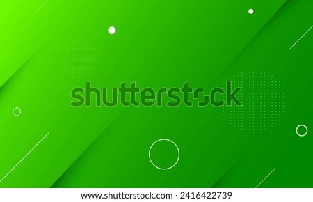 Green abstract background. Vector illustration