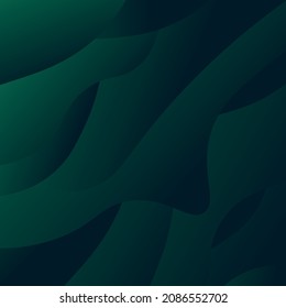 green abstract background. vector pattern. 