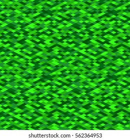 Green abstract background, vector. Polygonal texture. Abstract seamless pattern. Geometric texture. Bright green pattern