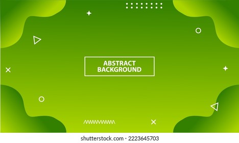Green abstract background. For Web, presentation, brochure, cover and banner.