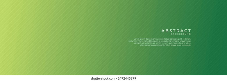 Fondo abstracto verde para el Anuncio ancho con la textura moderna del material del modelo