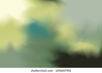 green abstract colorful bright color paint brush art background, multi colorful painting art acrylic water color wallpaper pastel, gradient color art  brush mixed, pastel soft oil color paint vector