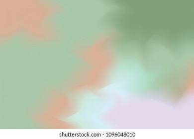 green abstract colorful bright color paint brush art background, multi colorful painting art acrylic water color wallpaper pastel, gradient color art  brush mixed, pastel soft oil color paint vector
