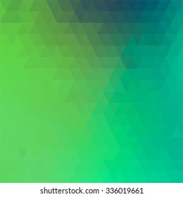 Green abstract design geometric background