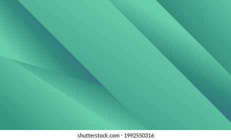 green Abstract Elegant diagonal striped green background, vector picture