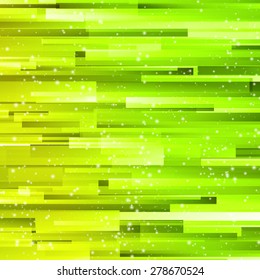 Green abstract geometric background