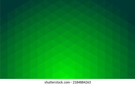 Green Abstract Geometric Background Triangle Pattern Vector Illustration