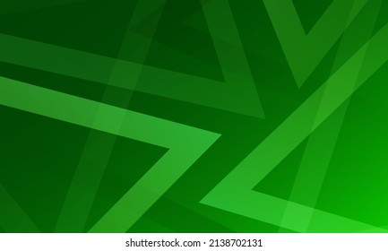 Green abstract geometric background. Vector illustration