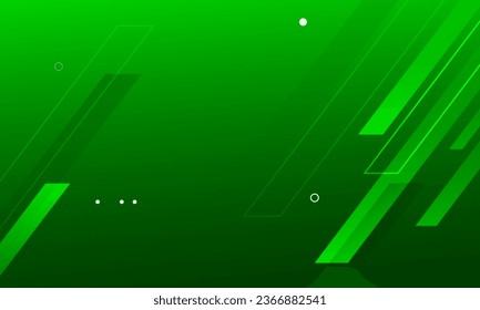 Green abstract geometric background. Vector illustration