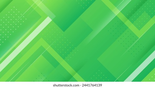 Green abstract geometric background vector design in eps 10