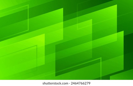 Green abstract geometric background. Vector illustration