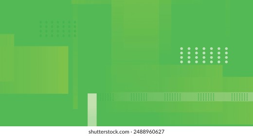 Green abstract geometric background vector design