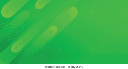 Green abstract geometric background vector design in eps 10
