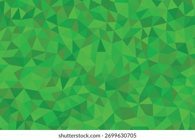 Arte geométrico abstracto verde de la textura del patrón del fondo bajo poli