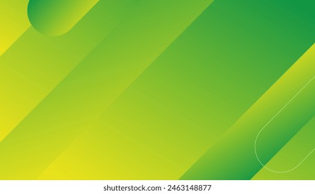Green abstract geometric shapes background.  Used to decorate advertisements, publications, Eps10 vector