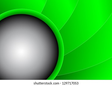 Green abstract geometrical background