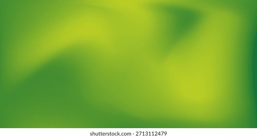 Fondo Abstractas verde del gradiente con la luz borrosa y el ambiente natural fresco