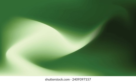 green abstract gradient background vector