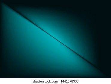 Green abstract gradient background and wallpaper, Vector EPS