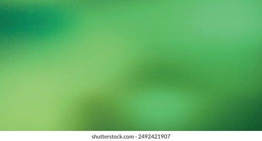 green abstract grainy gradient color background, illustration of green radial grain gradient background and wallpapers